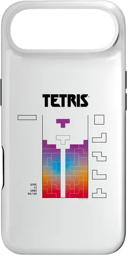 Vista 27 de Tetris Funda de arte de juego de color fundido para iPhone 17