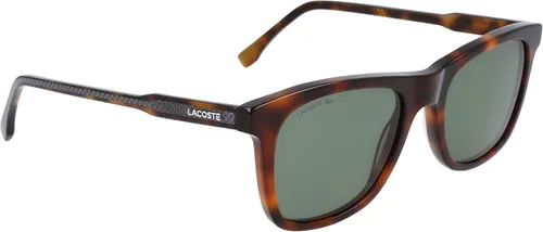 Vista 5 de Lacoste Gafas de sol cuadradas L933S-214 para hombre, Havana, 5320145