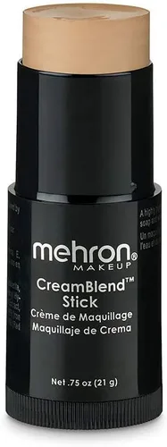 Vista 47 de Mehron Maquillaje CreamBlend en barra, Bisque de Marfil - .75oz