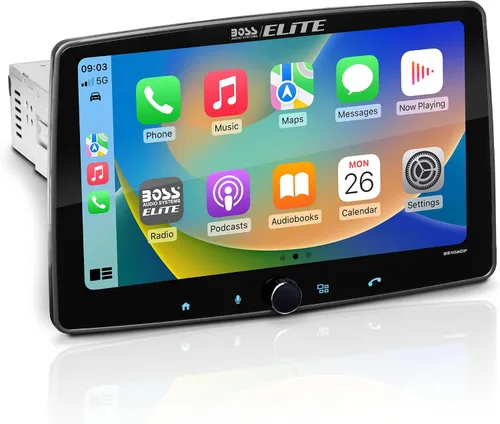 Vista 8 de BOSS Audio Systems Elite BE9ACP Estéreo de Auto - Apple CarPlay, Android Auto, 9 Pulgadas DIN Único, Pantalla Táctil, Unidad Principal Bluetooth