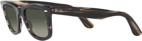 Vista 54 de Ray-Ban Rb2140f Gafas de sol cuadradas originales Wayfarer Low Bridge Fit