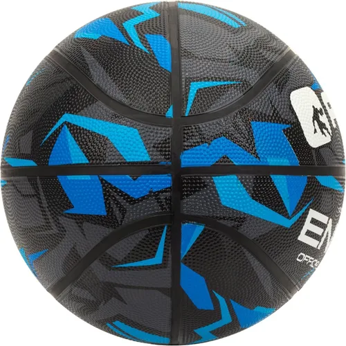 Vista 2 de AND1 Enigma - Baloncesto de goma, tamaño reglamentario oficial 7 (29.5 pulgadas), pelota de baloncesto urbano de construcción de canal profundo Azul