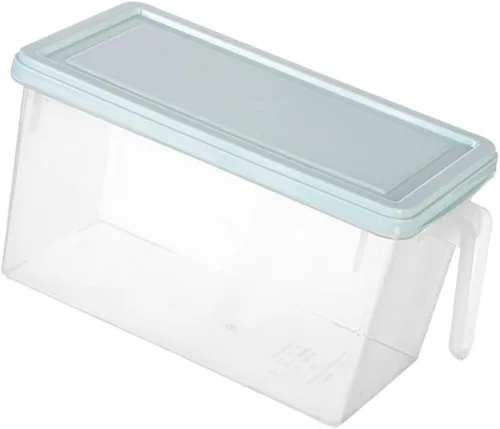 Vista 10 de UPKOCH Contenedores de almacenamiento de cocina Tapas Contenedores de refrigerador Caja de plástico Pp Material Almacenamiento fresco Organiza tus