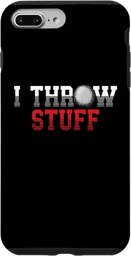 Vista 9 de iPhone 15 I Throw Stuff Lanzamiento de pista y campo Funda Shot Put