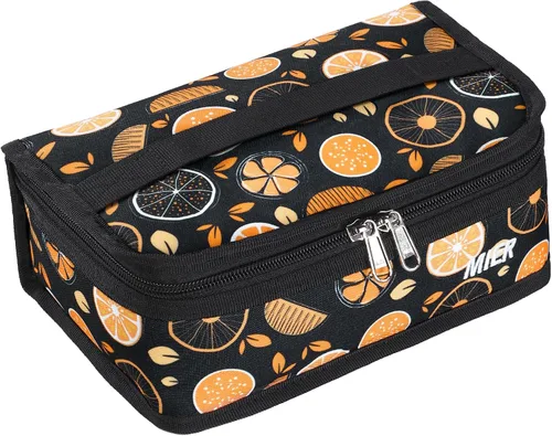Vista 9 de MIER Lonchera térmica para hombres, mujeres y niños, portátil, pequeña, para 9 latas, mini hielera térmica compacta para escuela, trabajo, picnic