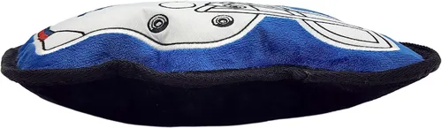 Vista 7 de Juguete para perros The 1st Ever Tough but Smooth NFL Buffalo Bills Football Helmet Tough Pet Toy. Un juguete para perros de calidad premium