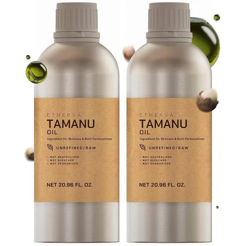 Vista 10 de Aceite de tamanu Sin productos químicos Aroma natural Sin refinar, crudo, prensado en frío, solidifica en invierno Origen indio orgánico