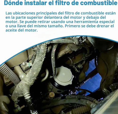Vista 5 de L4 Premium Filtro de combustible diésel WK853/3X XF65428 compatible con VW