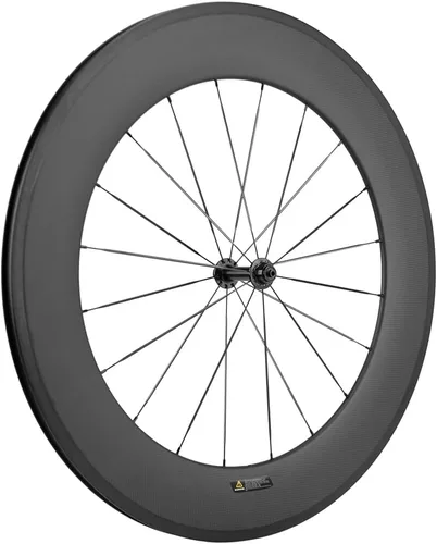Vista 3 de Ruedas de carbono 700c acabado mate Clincher Road Wheelset 700C 88MM freno de llanta