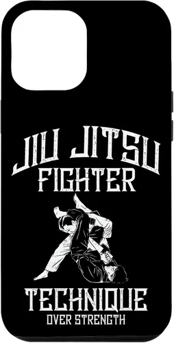 Vista 26 de Martial Arts MMA Fighter Technique Over Strenght Jiu Jitsu Case for iPhone 16