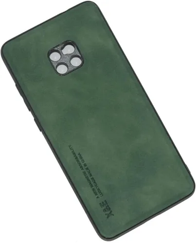 Vista 4 de Kepuch Silklike Funda Para Huawei Mate 20 Pro - Cubierta De Parachoques Placa De Metal Incorporada Para Huawei Mate 20 Pro - Negro Seda-Negro