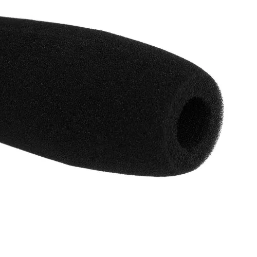 Vista 3 de AKOAK 1pc x 4.7 in Negro Cámara Micrófono Parabrisas Espuma Suave Micrófono Cubierta Esponja para Micrófonos de Escopeta para Audio-Technica, Azden