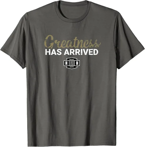 Vista 91 de Fantasy Sports Greatness Has Arrived Camiseta Negro