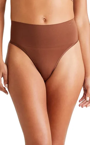 Vista 6 de Yummie Desgaste sin costuras para mujer Almendra