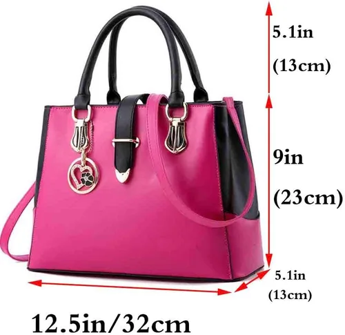 Vista 2 de Bolso para mujer con colgante en forma de corazón