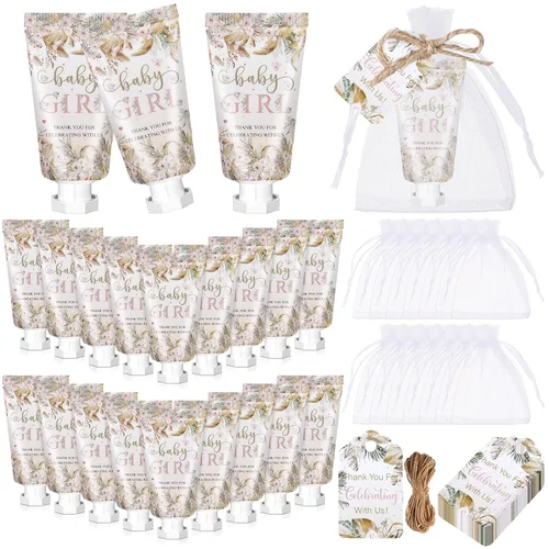 Vista 23 de 48 Juegos de Crema de Manos de Flores Silvestres para Baby Shower Regalos Obsequios de Fiesta de Crema de Manos para Invitados Regalo de Flores
