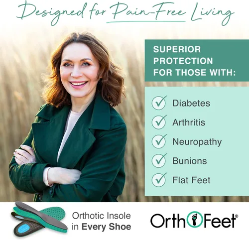 Vista 4 de Orthofeet Botines ortopédicos Siena de cuero para mujer