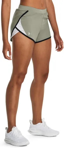 Vista 30 de Under Armour Women's Fly by 2.0 Running Shorts (027) negro / azul glaciar / reflectante
