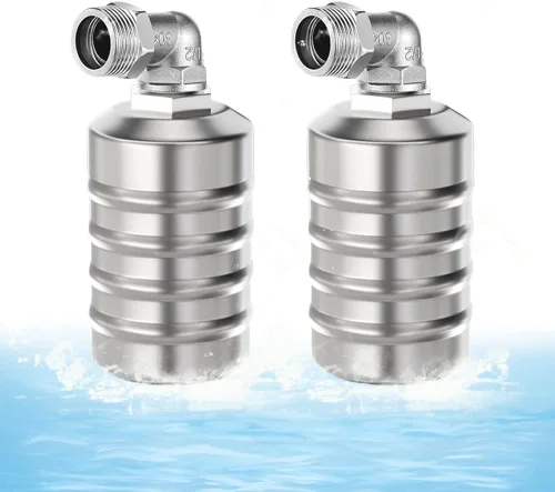 Vista 9 de Válvula de flotador de acero inoxidable 304 totalmente automática con control de nivel de agua, mini válvula de flotador de bola de apagado