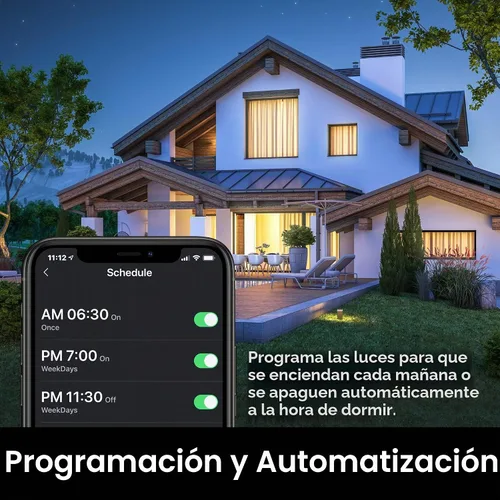 Vista 6 de Geeni Interruptor de luz inteligente con atenuación Wi-Fi, sin concentrador, Alexa y Google Home