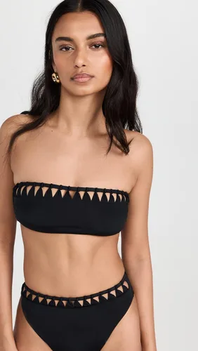 Vista 2 de ViX Traje de baño para mujer Solid Leeza Bandeau Top