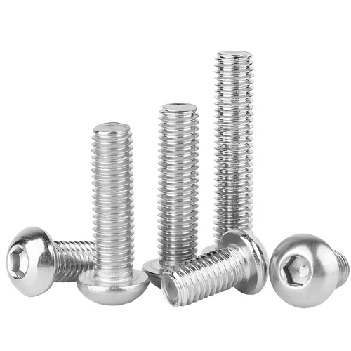 Vista 16 de Tornillo de Cabeza de Botón M3-0.5x12mm con Enchufe de Casquillo, Tornillos M3 de 12mm Métricas, Tornillos Allen Hexagonales, Acero Inoxidable