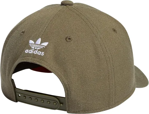 Vista 4 de adidas Originals Gorra Snapback estructurada con 5 paneles de corona alta para hombre