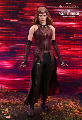 Vista 4 de La Bruja Escarlata - Visión Wanda - Sexta Escala - Hot Toys
