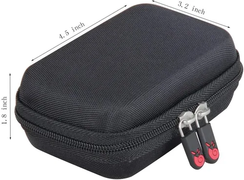 Vista 7 de Hermitshell Estuche rígido de viaje para Carson MicroBrite Plus 60x-120x Power LED iluminado microscopio de bolsillo