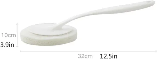 Vista 2 de Cepillo de inodoro multifuncional, cepillo de inodoro de mango largo, cepillo de inodoro de color sólido de doble propósito para cocina y baño 1