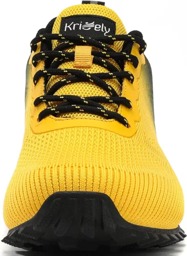 Vista 2 de Kricely Tenis de correr para hombre, para caminar, senderismo, tenis para hombre, tenis cruzado, tenis al aire libre, calzado casual