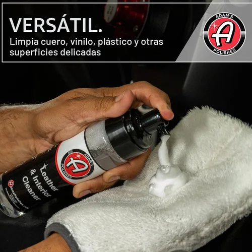 Vista 4 de Adam's Polishes Limpiador de cuero e interiores, 16oz