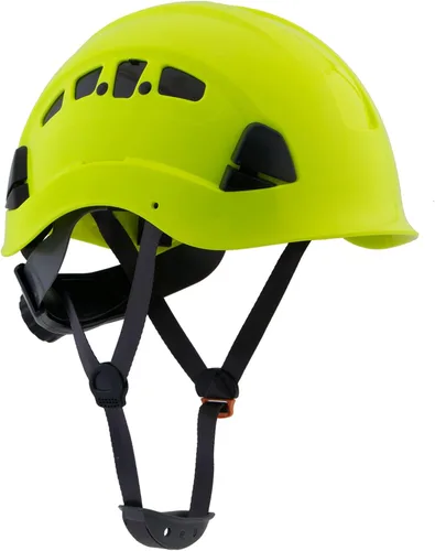 Vista 13 de Casco de seguridad – Casco aprobado por ANSI Z89.1 ajustable – Suspensión de trinquete de 6 puntos y cascos OSHA