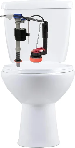 Vista 3 de Fluidmaster K-400H-021-P8 PerforMAX Kit de reparación de inodoro de todo 2 pulgadas, multicolor