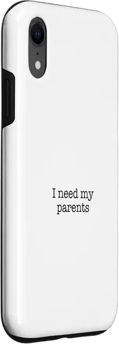 Vista 3 de iPhone XR I need my parents Case
