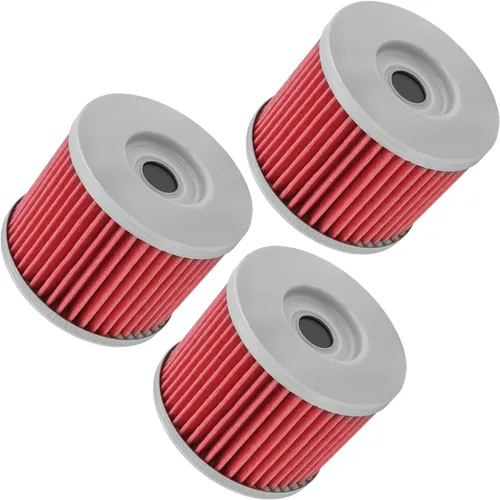 Vista 7 de Caltric Paquete de 3 filtros de aceite compatibles con Bmw F650Gs F-650 Gs F650Cs Dakar 650 652 Abs 2000-2005