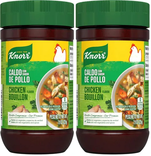 Vista 13 de Knorr Caldo con Sabor a Pollo para Salsas, Sopas y Guisos Granulado, Libre de Grasa y Colesterol 7.9 oz