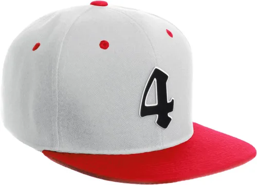 Vista 48 de Daxton Gorra clásica con visera de billete plano con letras del alfabeto inglés antiguo de la A a la Z