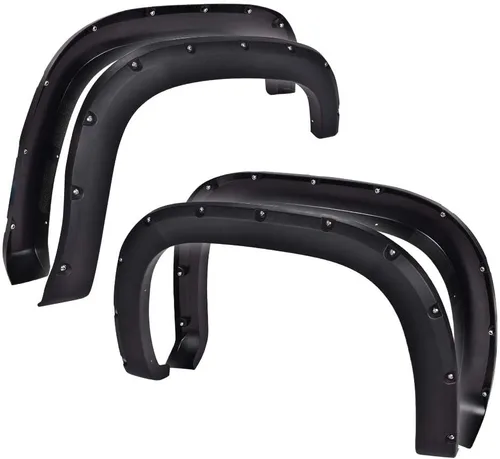 Vista 15 de GRAND ORANGE Guardabarros 4 unidades, compatibles con Chevy Silverado/GMC Sierra 1999-2007 con modelos Fleetside de 78.0 / 96.0 pulgadas de longitud