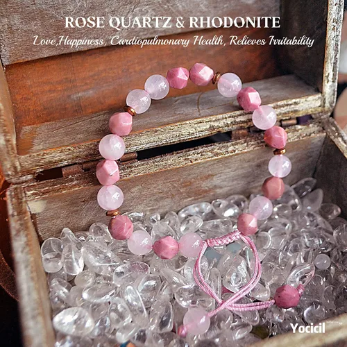 Vista 45 de Pulseras de la amistad, pulsera de obsidiana negra arcoíris para mujeres y hombres, 0.394 pulgadas (0.394 in), ojo de tigre, hematita y cristal