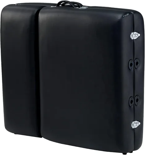 Vista 9 de Master Massage Montclair - Mesa de masaje profesional de 31 pulgadas con capa de espuma viscoelástica, color negro (Salon Therma Top)
