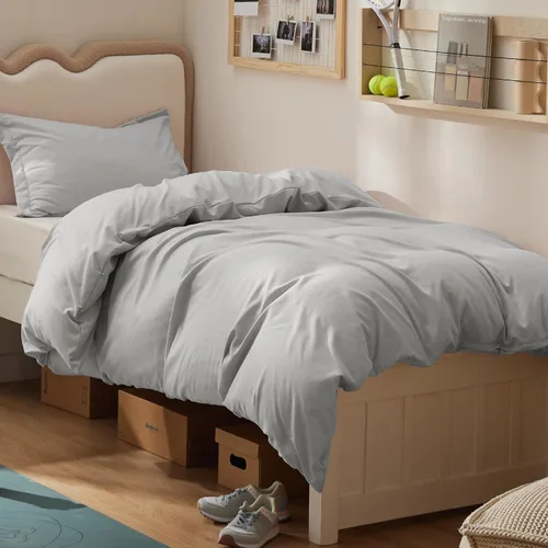 Vista 78 de Bedsure - Juego de funda de edredón tamaño individual/individual XL - Juego de ropa de cama suave de microfibra cepillada doble para niños