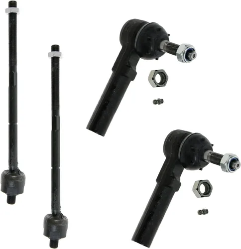 Vista 40 de TRQ Juego de varillas de acoplamiento delanteras interiores y exteriores, 4 piezas, compatible con Kia Soul 2014-2019 15-19 Soul EV