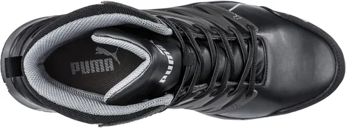 Vista 3 de PUMA Safety Velocity 2.0 Negro MID ASTM SD Zapatos de seguridad Puntera de seguridad Metal Free Fibra de vidrio Toe Cap Slip Resistant Hombres