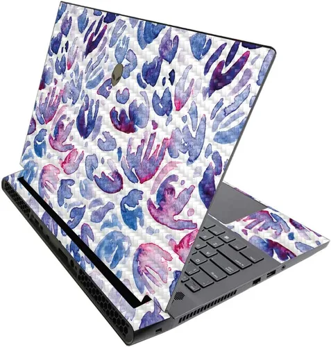 Vista 726 de MightySkins - Skin brillante con purpurina para Alienware M17 R3 (2020) y M17 R4 (2021) - Diversión de los años 90 Acabado duradero con purpurina