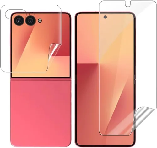 Vista 6 de Protector de pantalla de película de hidrogel para Google Pixel 10/10 Pro, 2 piezas de película protectora de TPU suave transparente