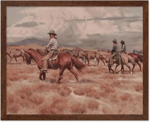 Vista 36 de Poster Master Vintage A Mexican Vaquero Print – Póster retro de vaquero – Arte occidental – Diseño de pared del salvaje oeste – Regalo para hombres