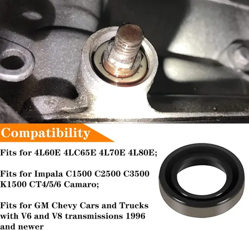 Vista 3 de Herramienta de transmisión de la palanca de cambios de sello instalador para GM Chevy 4L60E 4L80E incluye sello