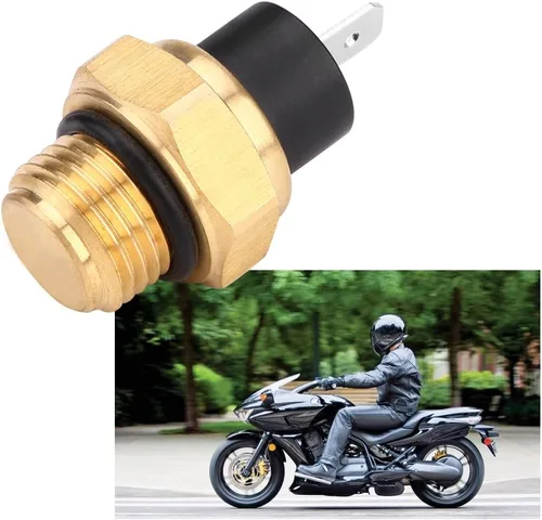Vista 2 de Interruptor de ventilador para Honda, interruptor de sensor de temperatura, repuesto para Honda VFR700F VFR750F VFR800 VTR1000F VT600 VT750 VT1100