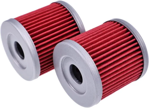 Vista 2 de IEQFUE 2 filtros de aceite 16510-29F00 HF139 3470008 10-55510-7 52010-S004 compatibles con Suzuki DRZ400 DRZ400S DRZ400E DRZ400SM LTZ400 LTR450 Kaw.